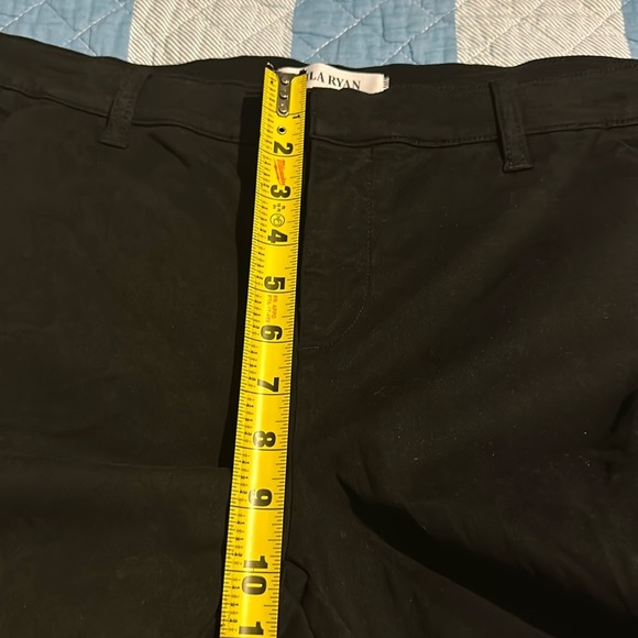 NWT Lila Ryan The Jenalyn Bootcut Trouser Pants in Black - Picture 8 of 16